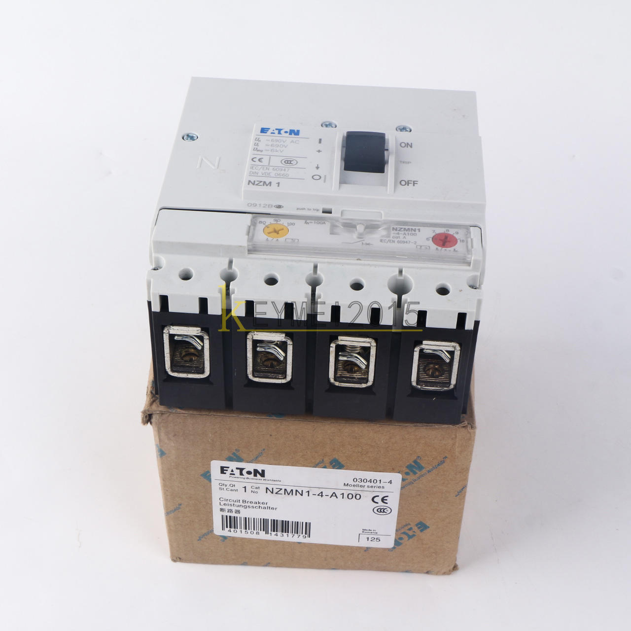 new 1PCS Eaton Circuit breaker NZMN1-4-A100 Eaton