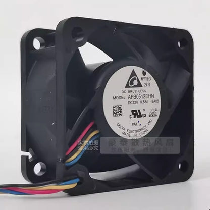 Delta AFB0512EHN 5028 DC12V 0.88A 5CM 4-Wire Silent Cooling Fan