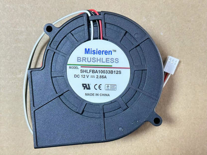new 1PC Misieren SHLFBA10033B12S 2.85A 9733 High Air Centrifugal Turbo Blower Fan