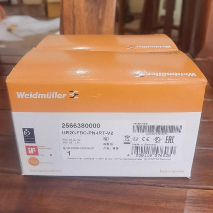 new 1pcs Weidmuller PLC Remote Control Module UR20-FBC-PN-IRT-V2 2566380000 - WEIDMULLER