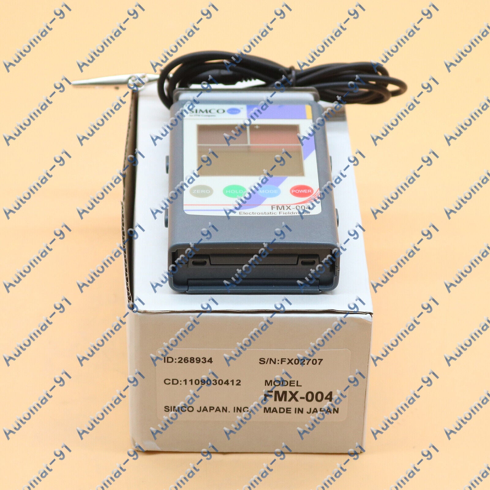 Non-Contact Portable Electrostatic Field Meter, FMX-004, Fast Delivery - KOEED