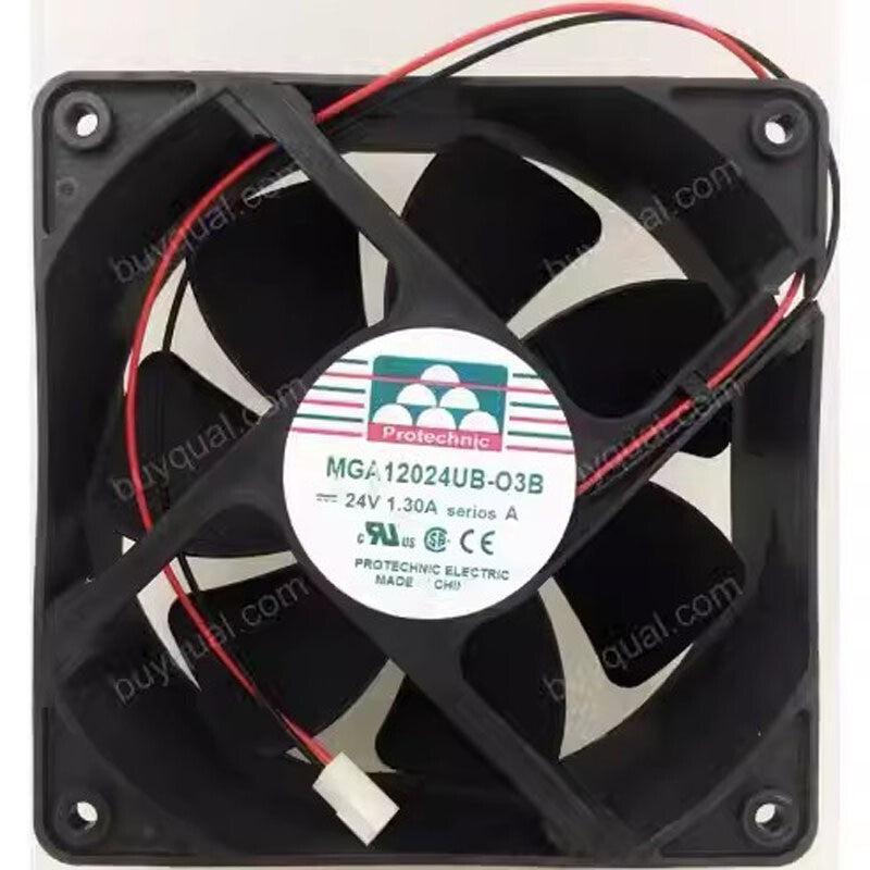 1PCS MGA12024UB-O38 12038 24V 1.3A 2-Pin Inverter Cooling Fan
