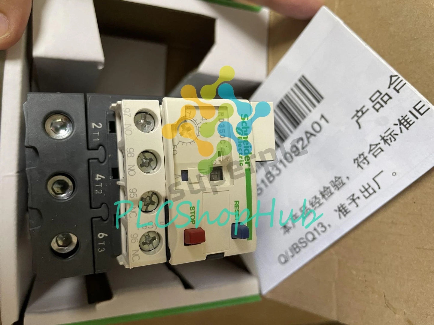 1PC Schneider Thermal overload relay LRD350C 37-50A free shipping