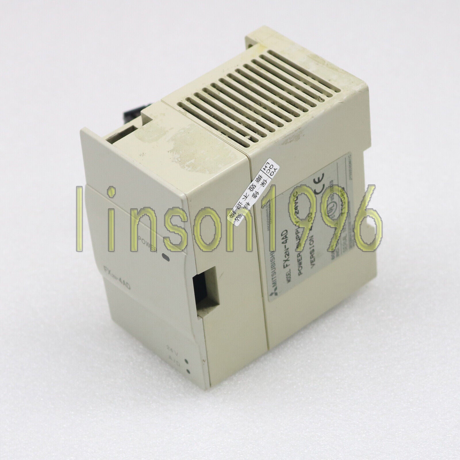 Mitsubishi FX2N-4AD Power Supply Module Tested Good Condition - MITSUBISHI