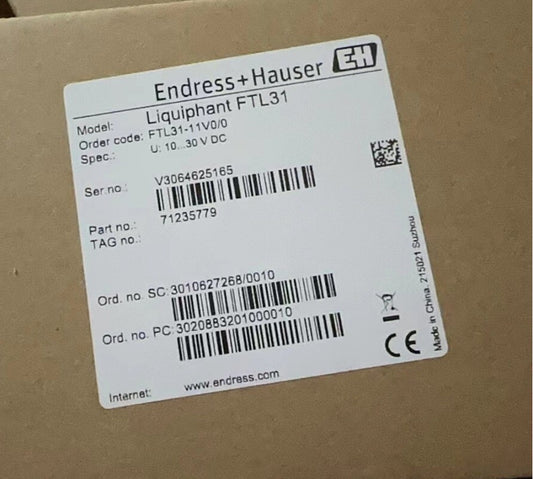 new 1pc  FTL31-11V0/0  Endress+Hauser FTL31-AA4U3BAWSJ