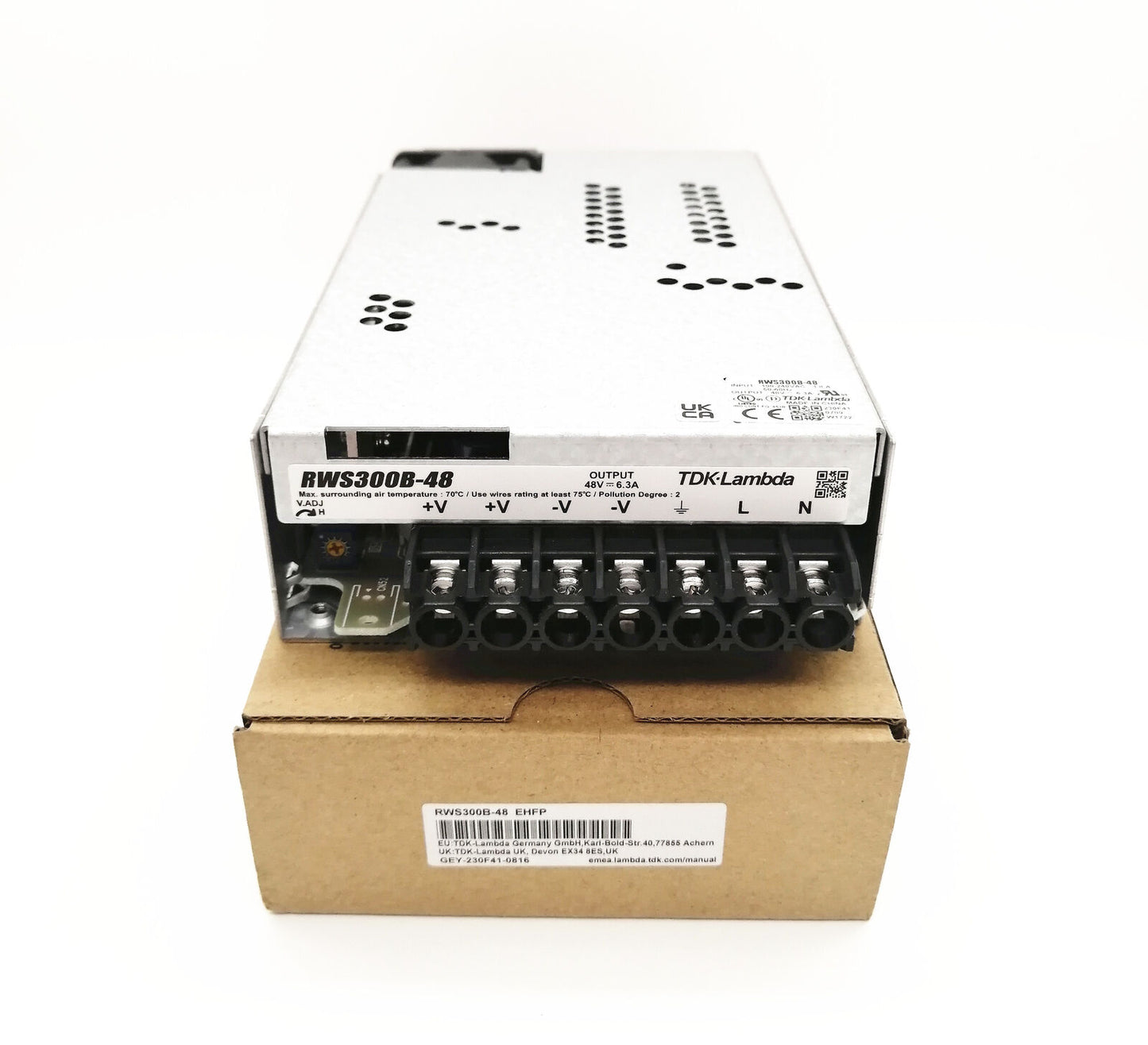 new 1pcs TDK-LAMBDA RWS300B-48 Switching Power Supply 48V 6.3A - TDK-LAMBDA