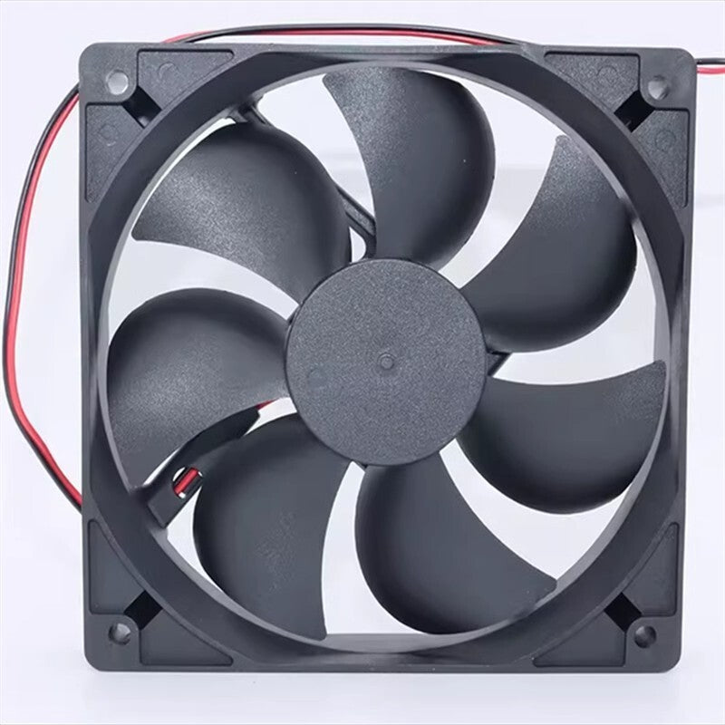 BDK BDH12025S DC12V 0.10A 120x120x25MM 2-Wire Cooling Fan