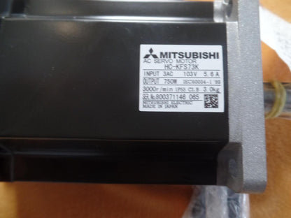 1PC MITSUBISHI AC SERVO MOTOR HC-KFS73K HCKFS73K