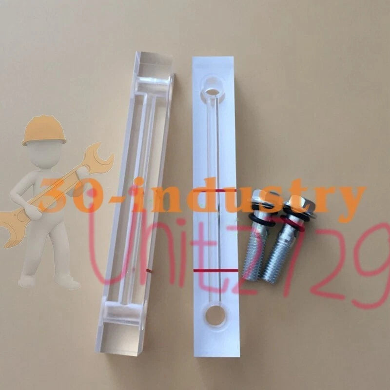 QTY:1 FOR Air Compressor Parts Tank Gauge Mirror Oil Level Gauge Indicator #un