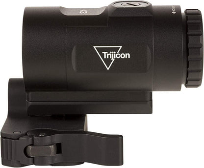 Trijicon MAG-C-2600001 3X Magnifier w/Adjustable Height Quick Release, Flip...
