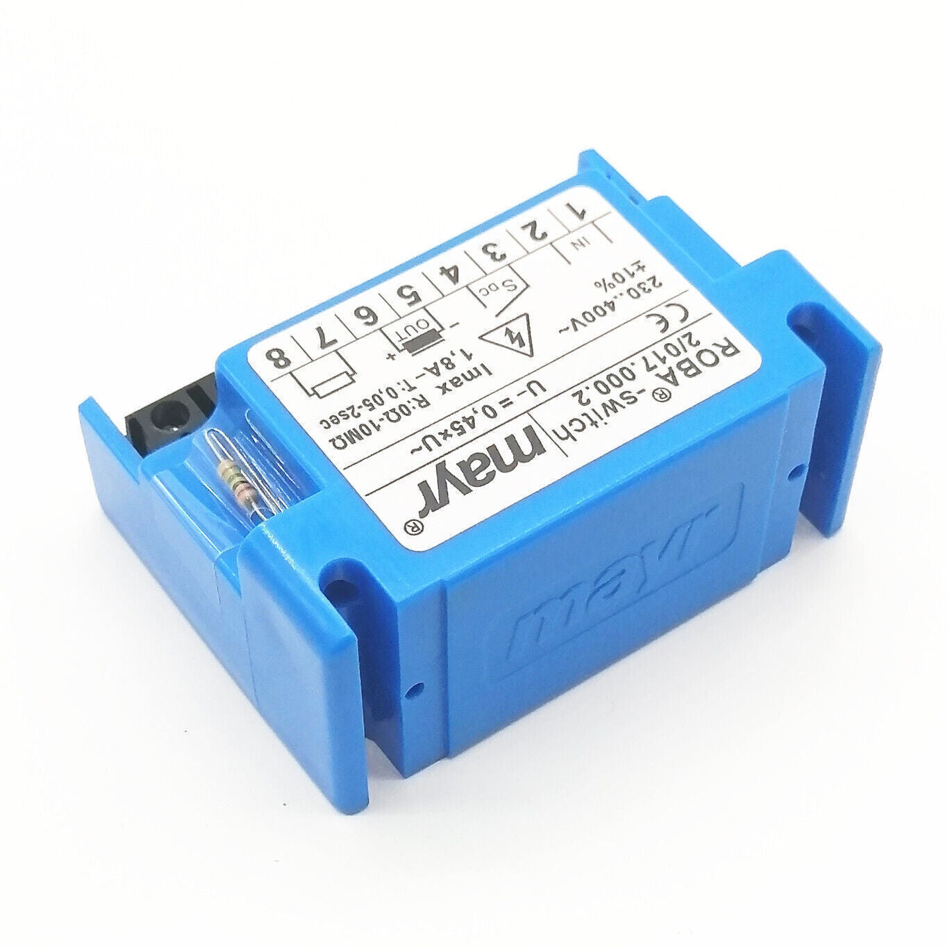 1Pcs Mayr ROBA -switch 2/017.000.2 230..400V~ 1.8A- 10MΩ Brake Rectifier