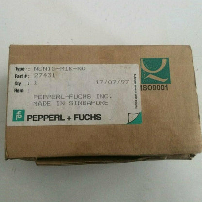 NCN15-M1K-N0 INDUCTIVE SENSOR - PEPPERL + FUCHS