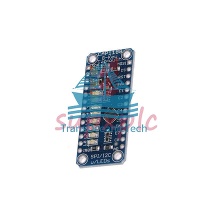 CAP1188 8 Key Capacitive Touch Sensor Module SPI I2C Captouch LED For Arduino