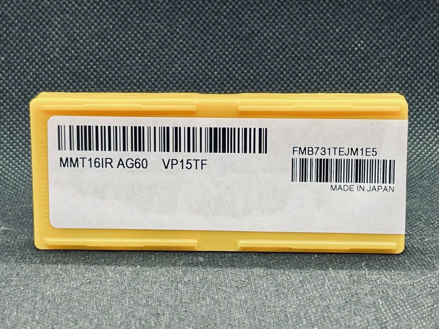 Mitsubishi Diaedge MMT16IR AG60 VP15TF MMT16IRAG60 Threading Inserts (10 PCS)