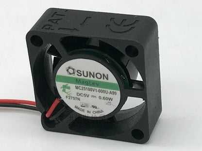 SUNON MC25100V1-000U-A99 DC5V 0.6W 2510 2.5CM cooling fan