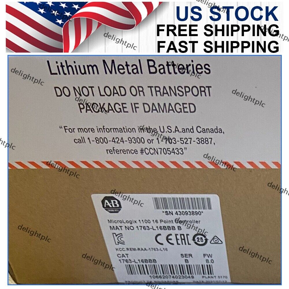 Allen Bradley MicroLogix 1100 16-Point Controller - 1763-L16BBB - ALLEN BRADLEY