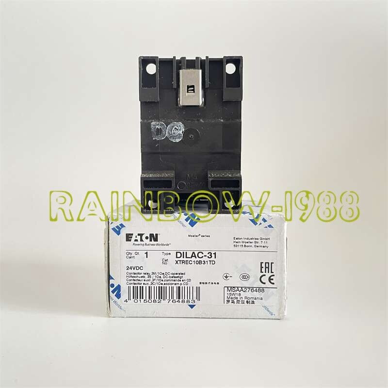 new FOR EATON Contactor Type Relay DILAC-31 24VDC XTREC10B31 - EATON