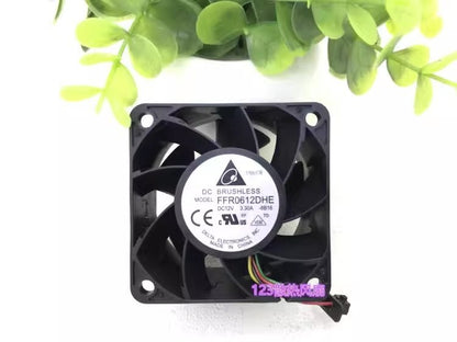 DELTA FFR0612DHE 6038 DC12V 3.30A 6CM 4-Wire Server Cooling Fan