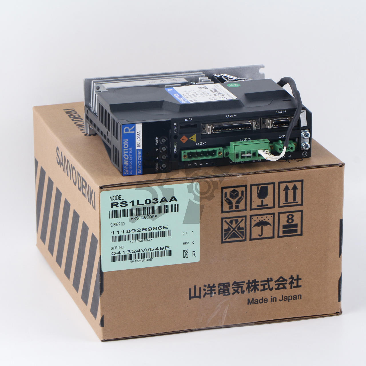 new ONE  SANYO DENKI Servo Driver RS1L03AA