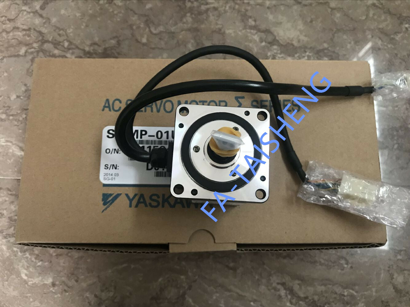 1PC YASKAWA AC SERVO MOTOR SGMP-01U312S