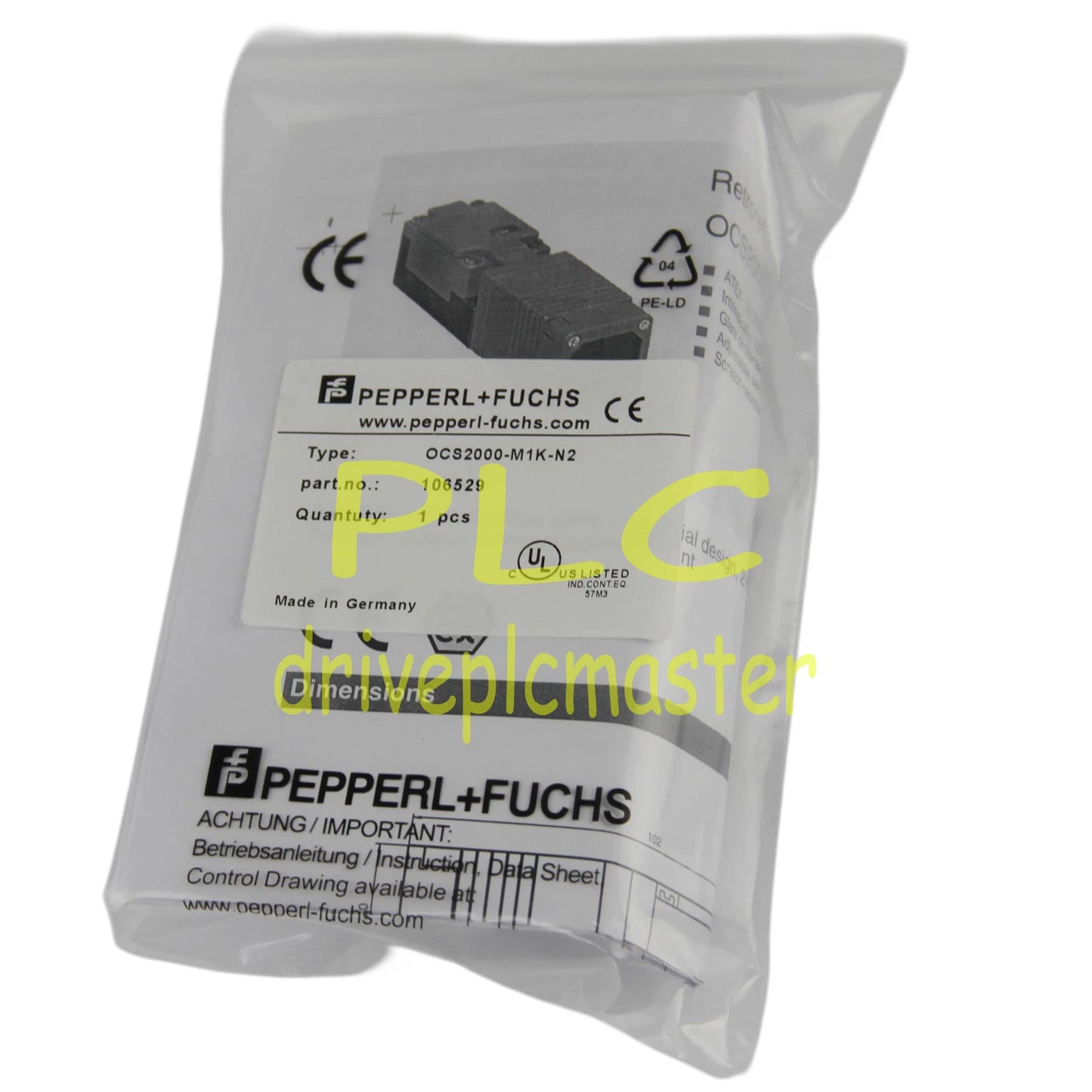 OCS2000-M1K-N2 for Pepperl+Fuchs Ultrasonic Level Sensor #dr