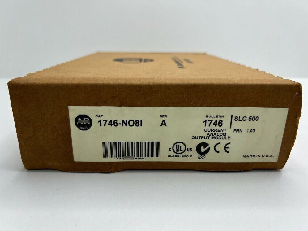 NEW Sealed AB 1746NO8I Analog Output Module - SEALED AB