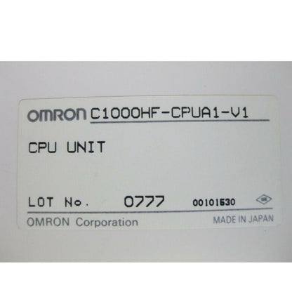 Omron C1000HF-CPUA1-V1 - OMRON