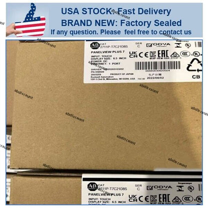 Allen Bradley 2711P-T7C21D8S HMI Panelview Plus 7 Terminal US AB - ALLEN BRADLEY