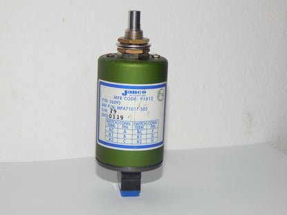 Aircraft JANCO 26092 Rotary Gear Switch MPA71017-502 - JANCO