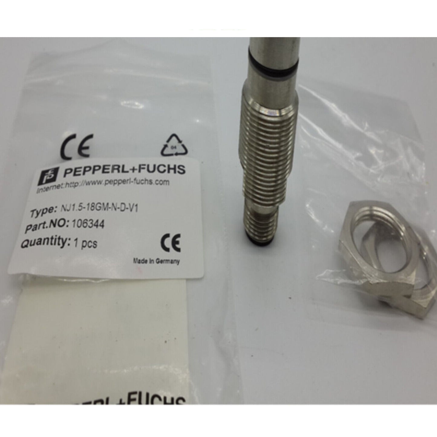 Pepperl+Fuchs NJ1.5-18GM Proximity Switch - PEPPERL+FUCHS