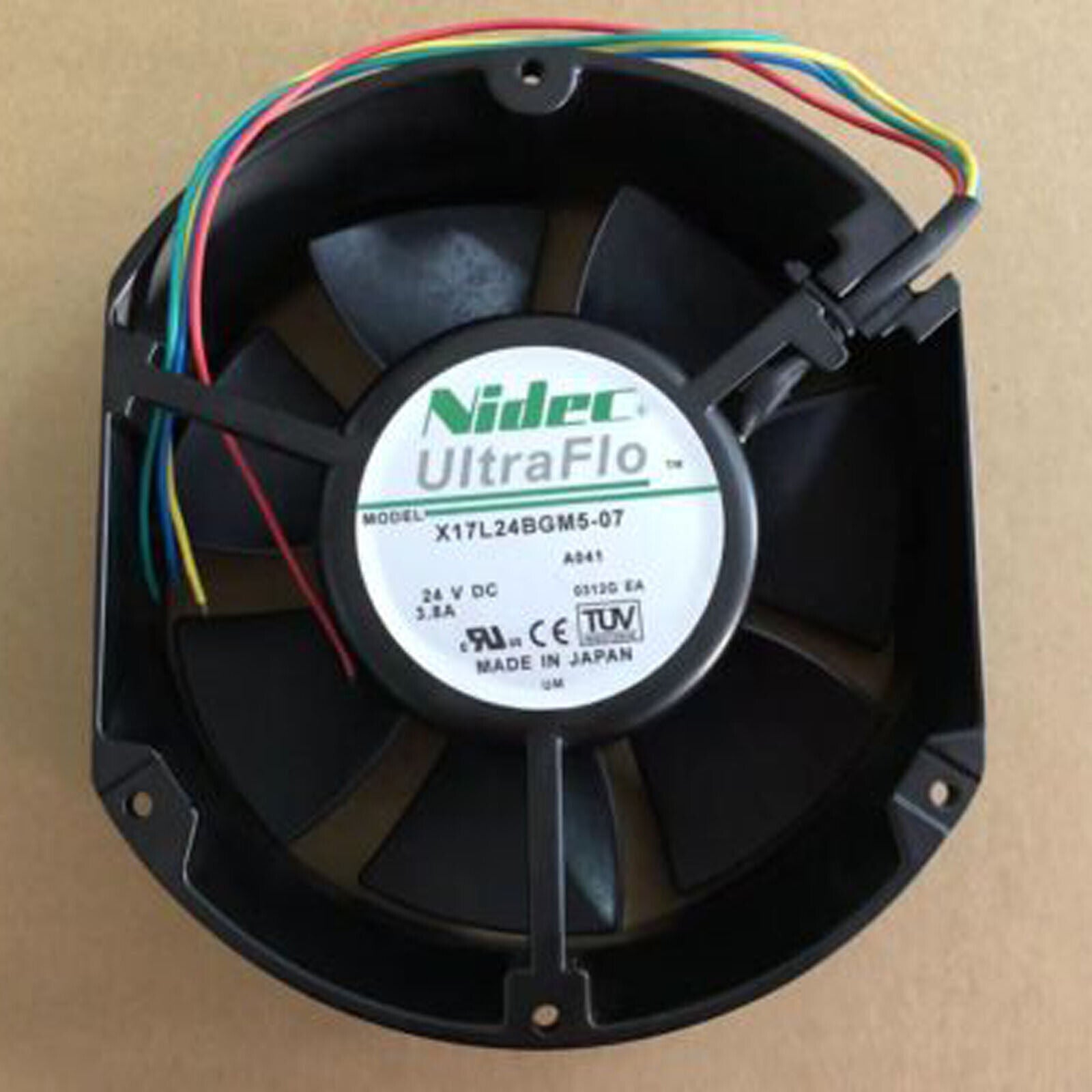 new  NIDEC X17L24BGM5-07 24VDC 2.2A 172*150*51MM 4pin equipment NIDEC