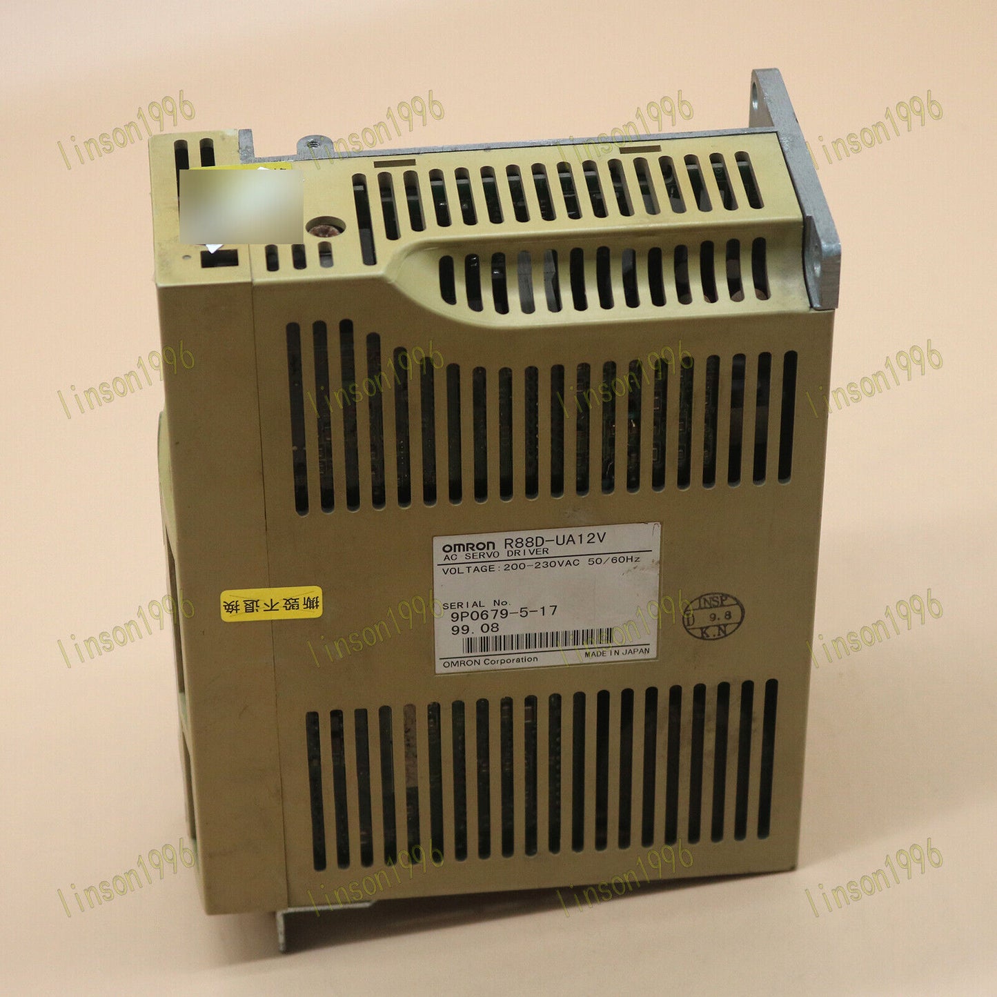 Omron Servo Drive R88D-UA12V Tested Good Condition - OMRON