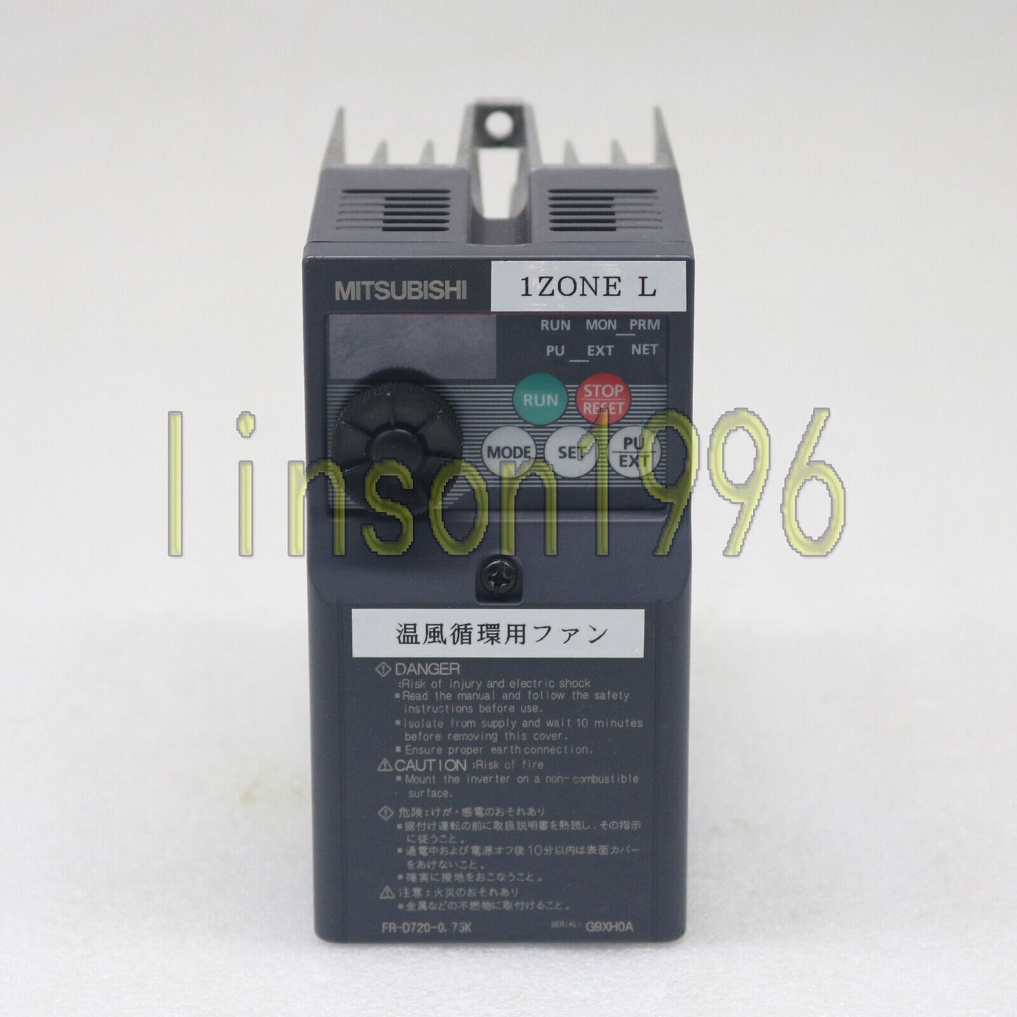 1-PC Mitsubishi FR-D720 220V 0.75KW Used - MITSUBISHI