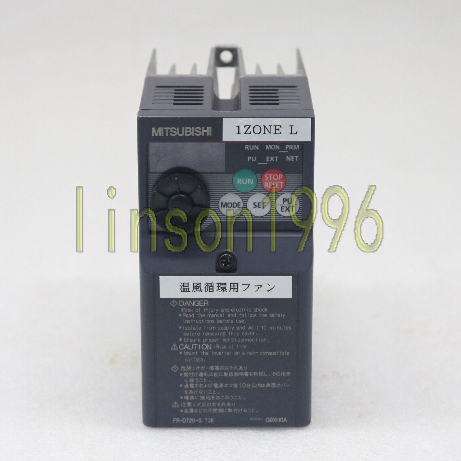 1-PC Mitsubishi FR-D720 220V 0.75KW Used - MITSUBISHI