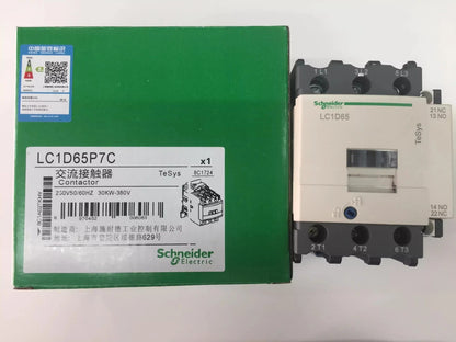 1PCS for LC1D65P7C AC230V 50/60Hz 3-Pole AC Contactor
