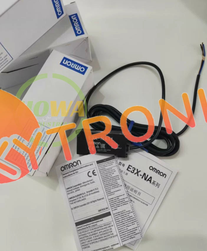 Omron E3X-NA11 2M Photoelectric Sensors 12-24VDC Amplifier Unit, FREE SHIP