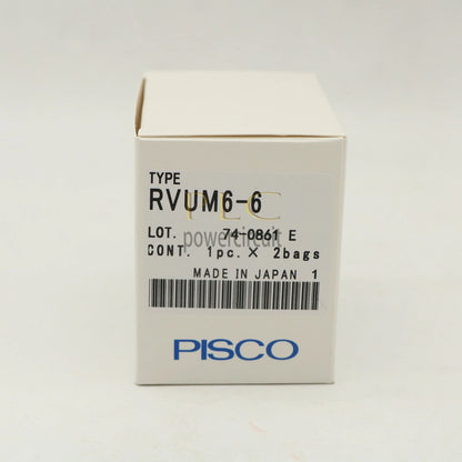 2PCS/Box PISCO RVUM6-6