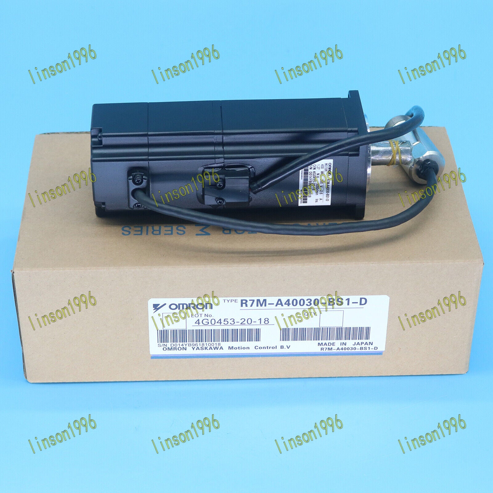 new ONE OMRON Servo Motor R7M-A40030-BS1-D 1 Year Fast Delivery - OMRON