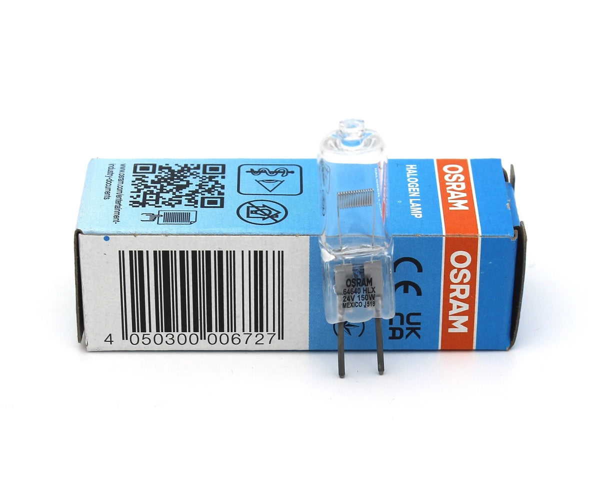 10pcs optics bulbs medical lamp G6.35 Osram 64640 HLX FCS 24V 150W light Fast