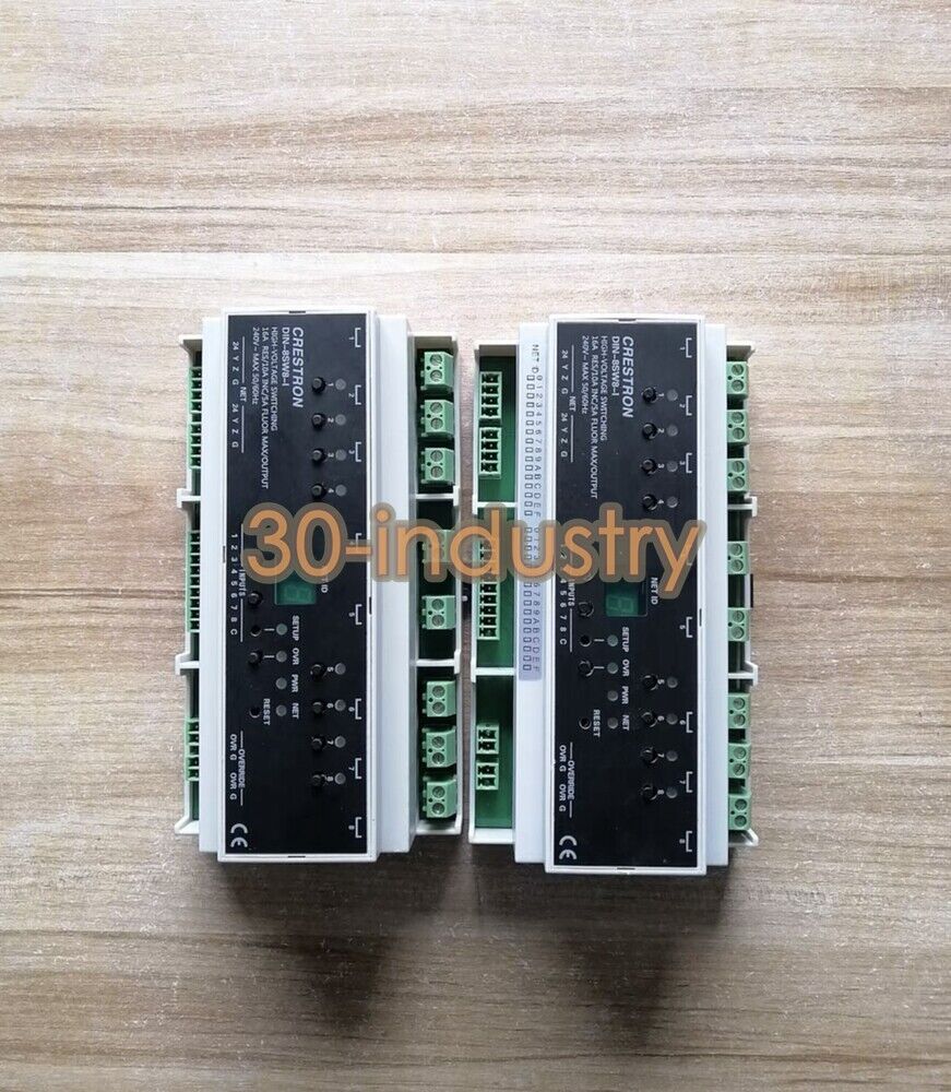 1PS New For Crestron DIN-8SW8-I DIN Rail High-Voltage Switch with Digital Inputs - KOEED