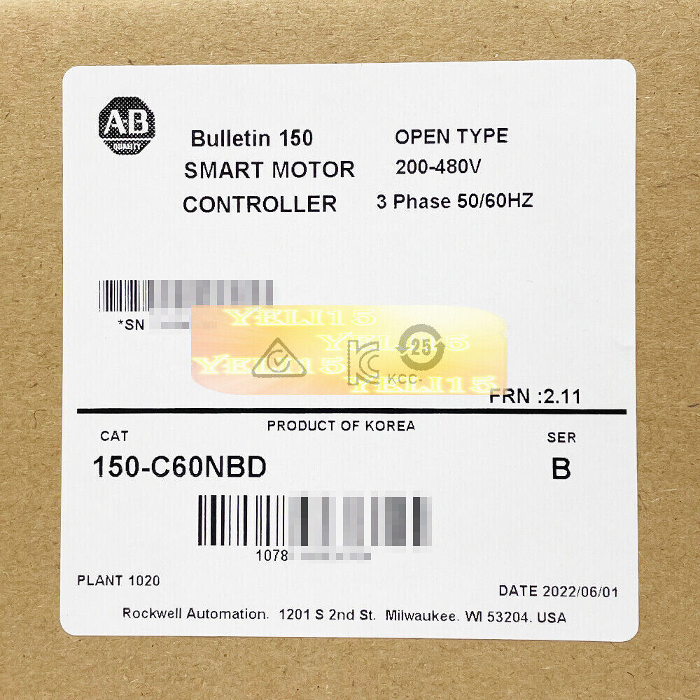Sealed AB 150-C60NBD SMC-3 Smart Motor Controller - SEALED AB