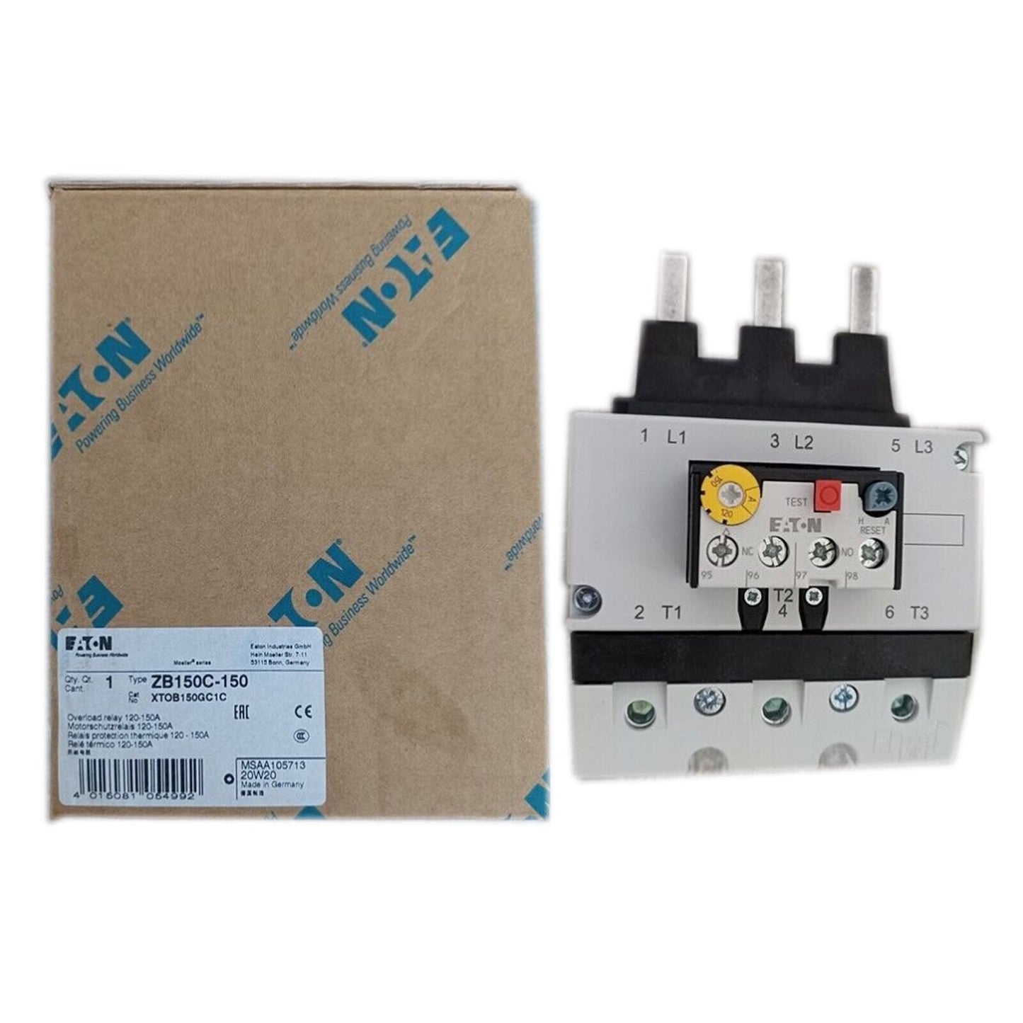 MOELLER EATON ZB150C-150 in BOX - MOELLER EATON