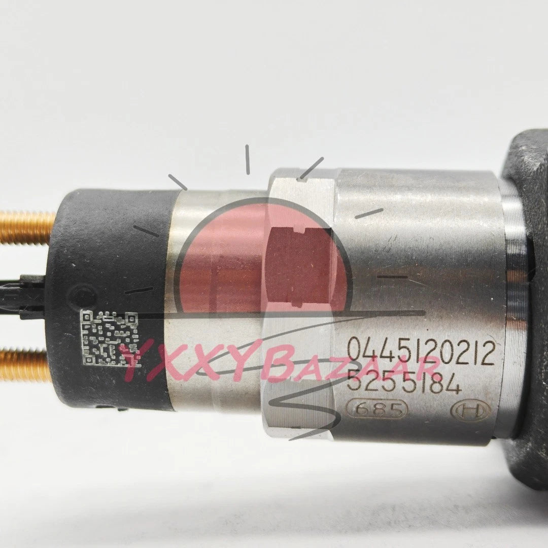 6Pcs 0445120212 Fuel injectors Bosch For Cummins 6ISBE ISB3.9 ISB5.9 5255184