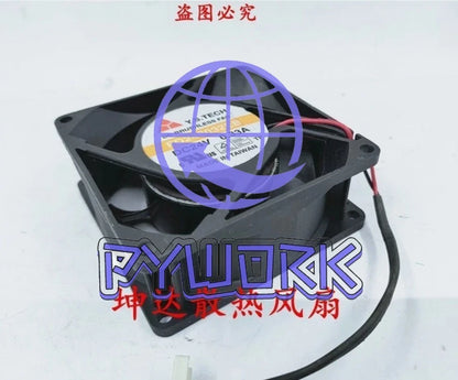Y.S.TECH FD248032EB 8032 24V 0.33A server cooling fan#