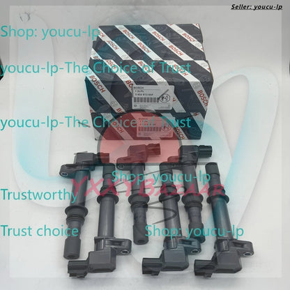 6X Bosch Ignition Coil For Dodge Jeep Mitsubishi 3.7L 4.7L V6 56028138 UF270