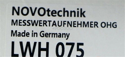 Novotechnik Position Transducer LWH75 - NOVOTECHNIK