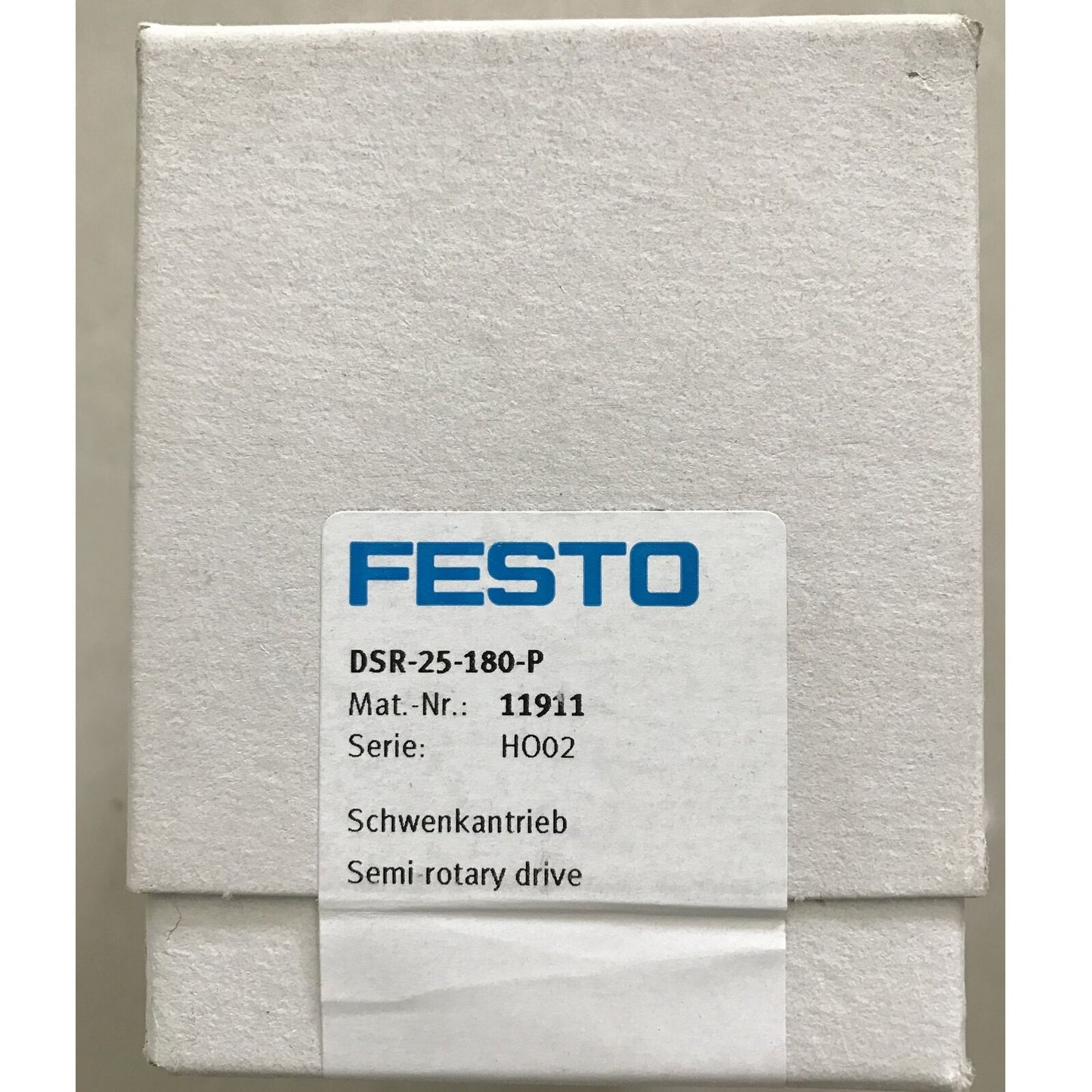 1PC FESTO Vane swing cylinder DSR-25-180-P 11911 SPOT STOCK - FESTO