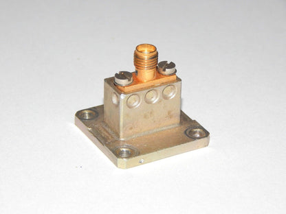 used Waveguide Adapter WR62 to SMA - ACCUCOM