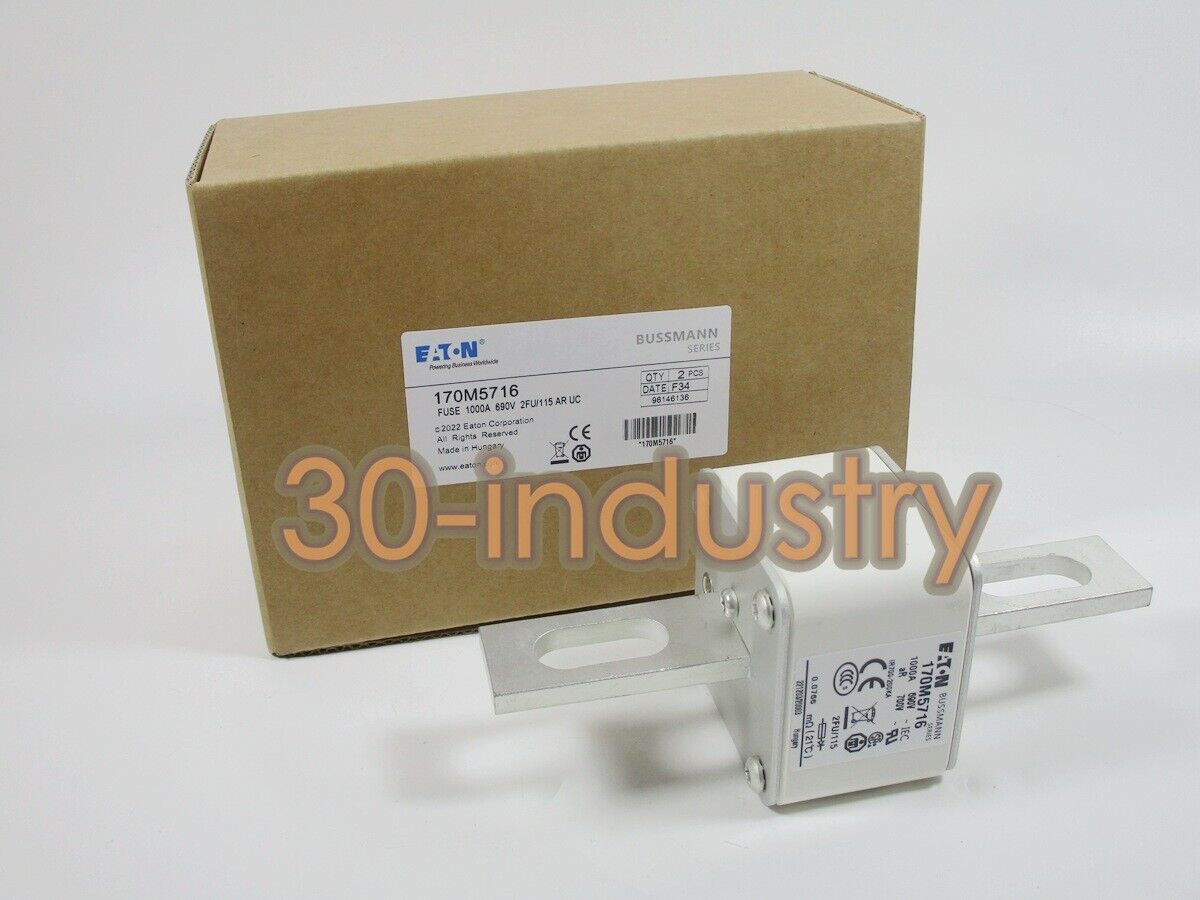 BUSSMANN 170M5716 Fuse 690V 1000A - 1 Piece Replacement - BUSSMANN