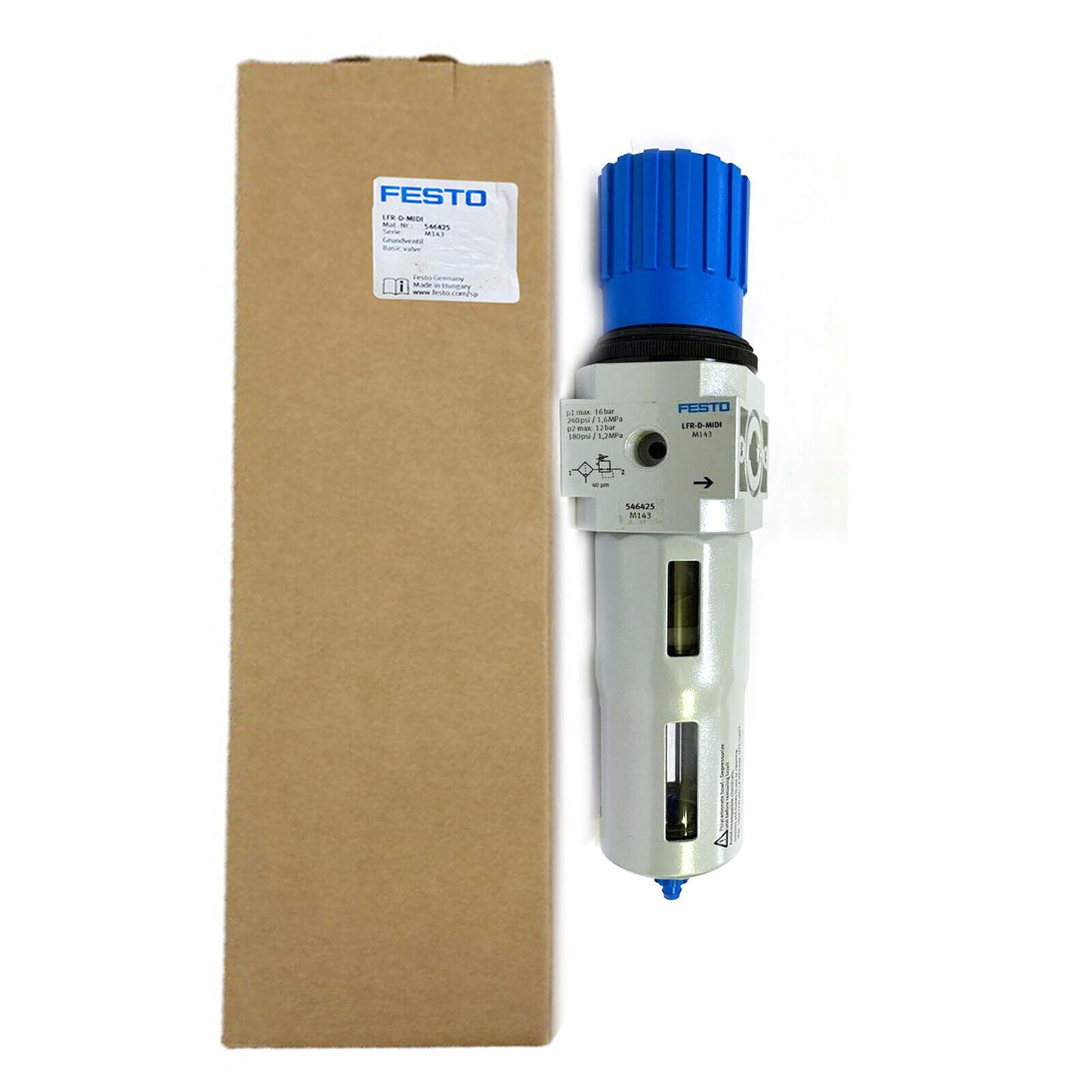 Festo LFR-D-MIDI 546425 Pressure Valve In Box - FESTO